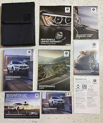 2018 bmw x1 owners manual