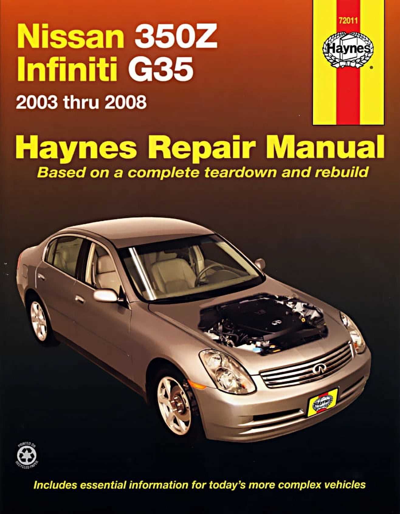 2007 infiniti g35 sedan owners manual