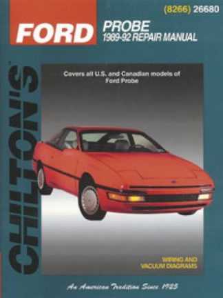 1992 ford tempo owners manual
