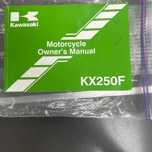 2013 kx250f owners manual