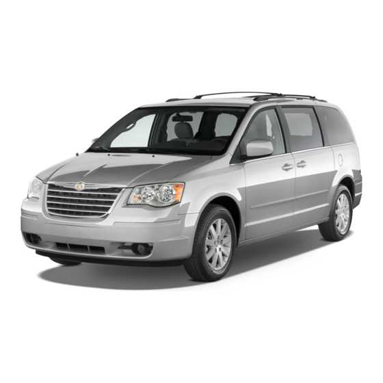 2012 town and country owners manual