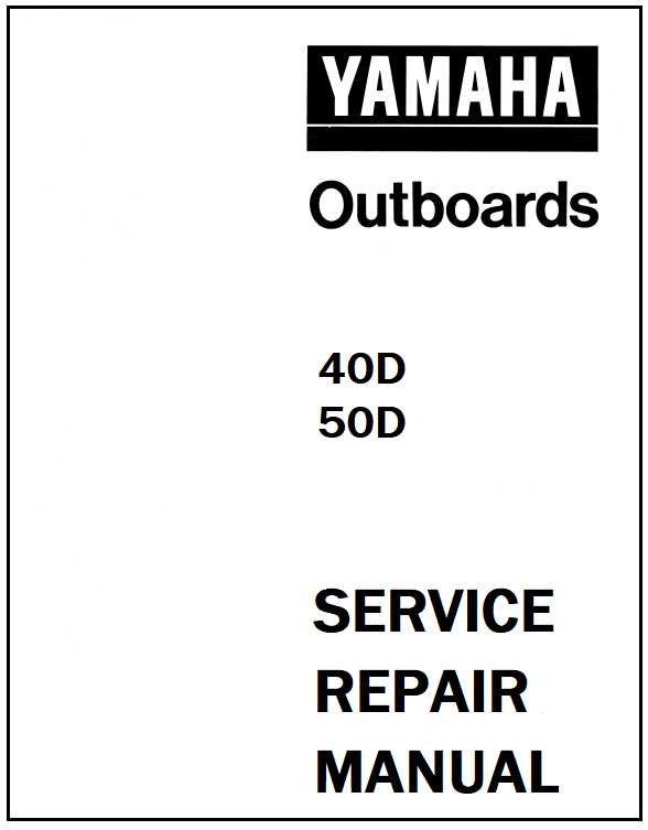 yamaha outboard motor owners manual