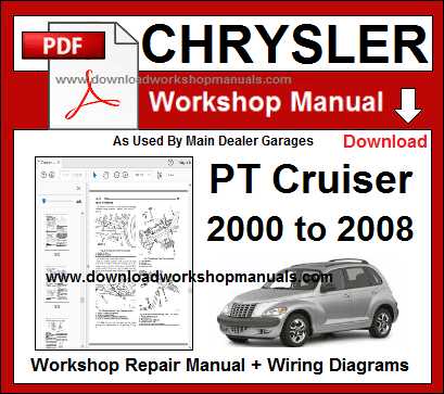 2001 pt cruiser owners manual