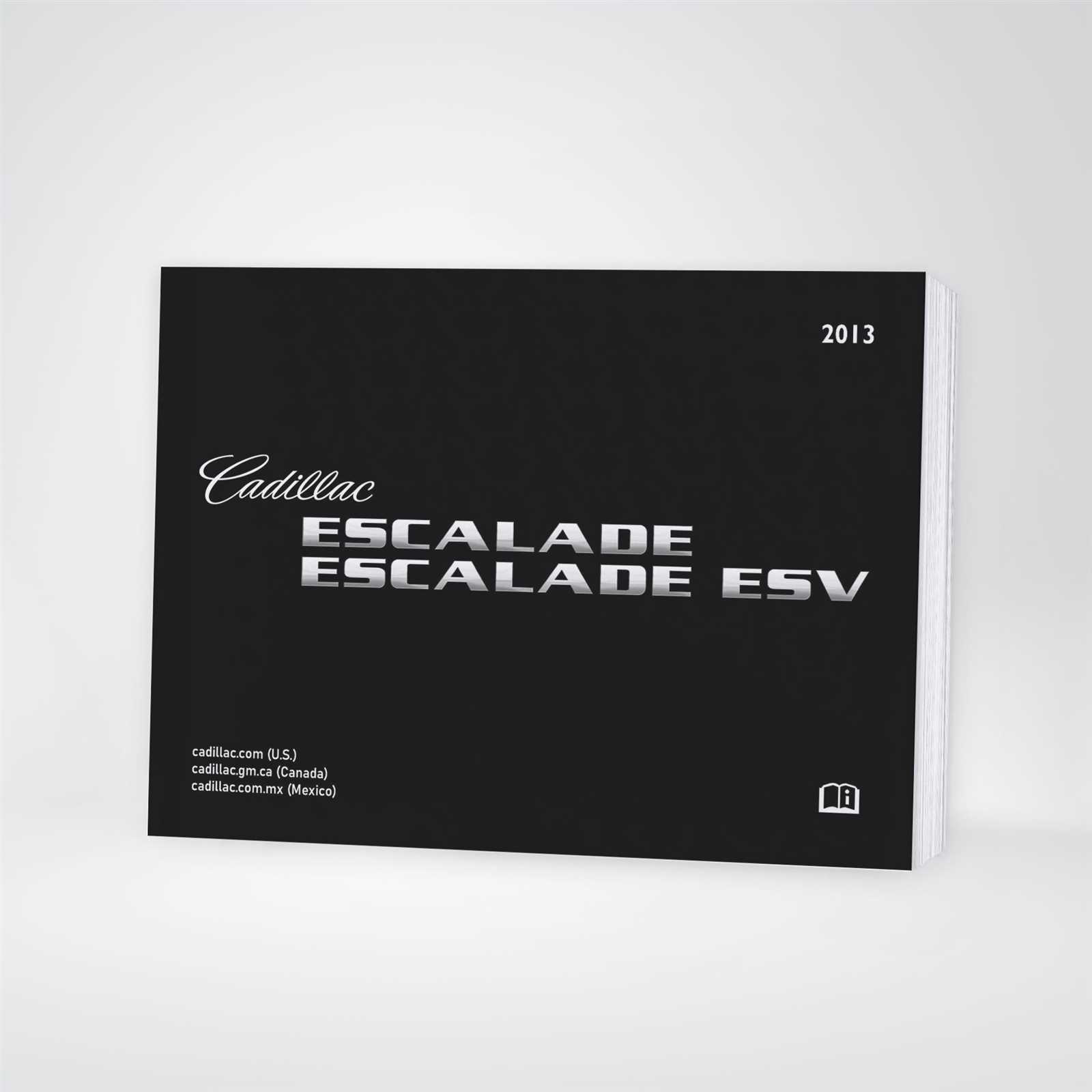 cadillac escalade 2013 owners manual