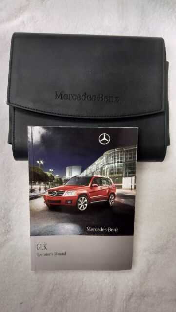 2011 mercedes benz glk 350 owners manual