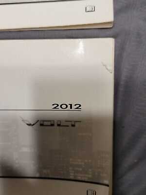 2012 chevrolet volt owners manual