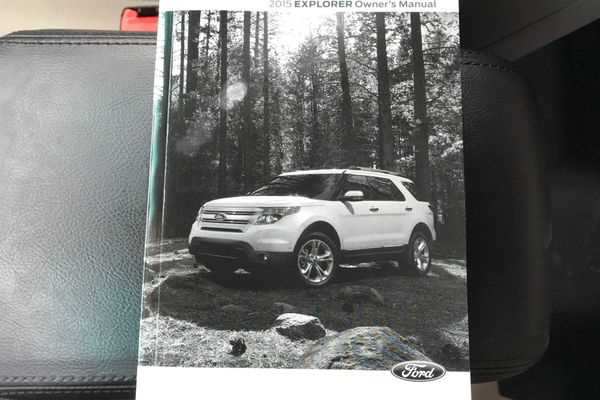 2015 ford explorer sport owners manual