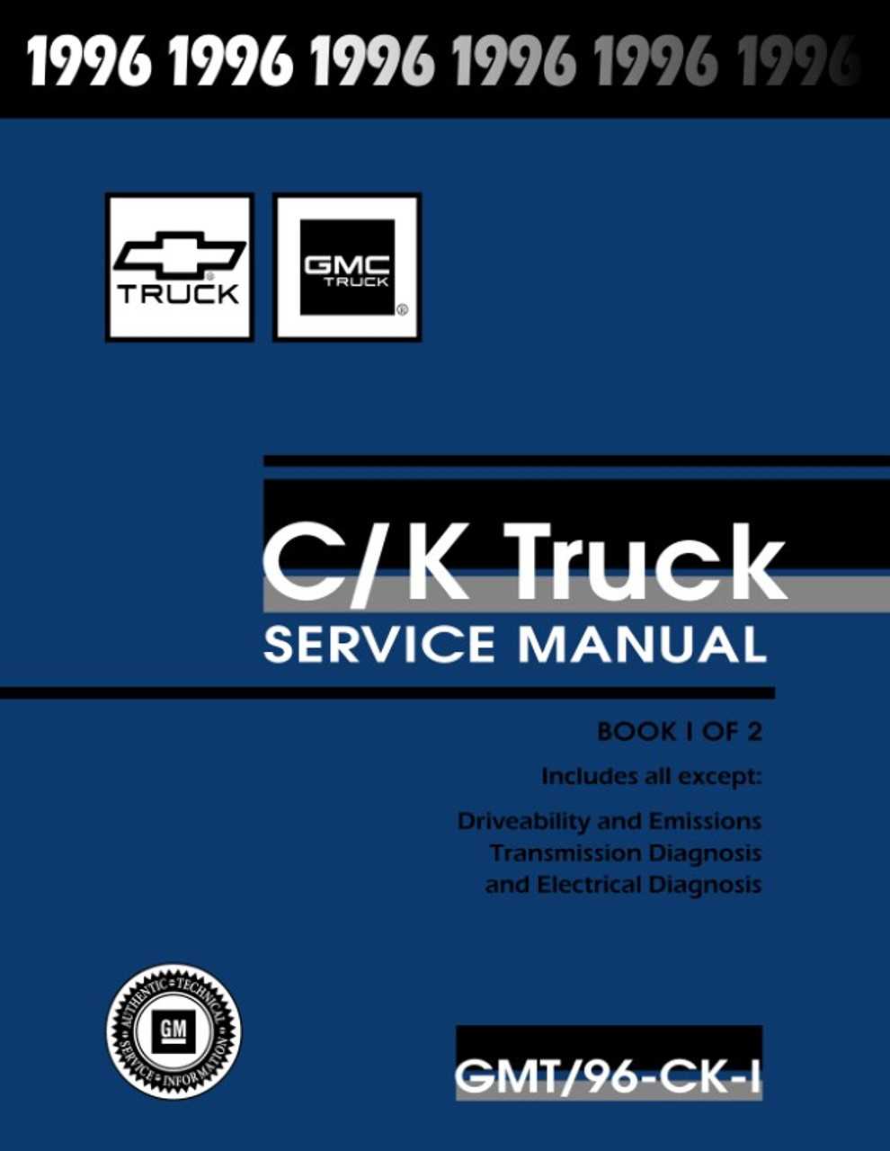 1996 gmc sierra owners manual