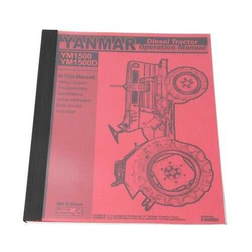 yanmar ym1500 owners manual