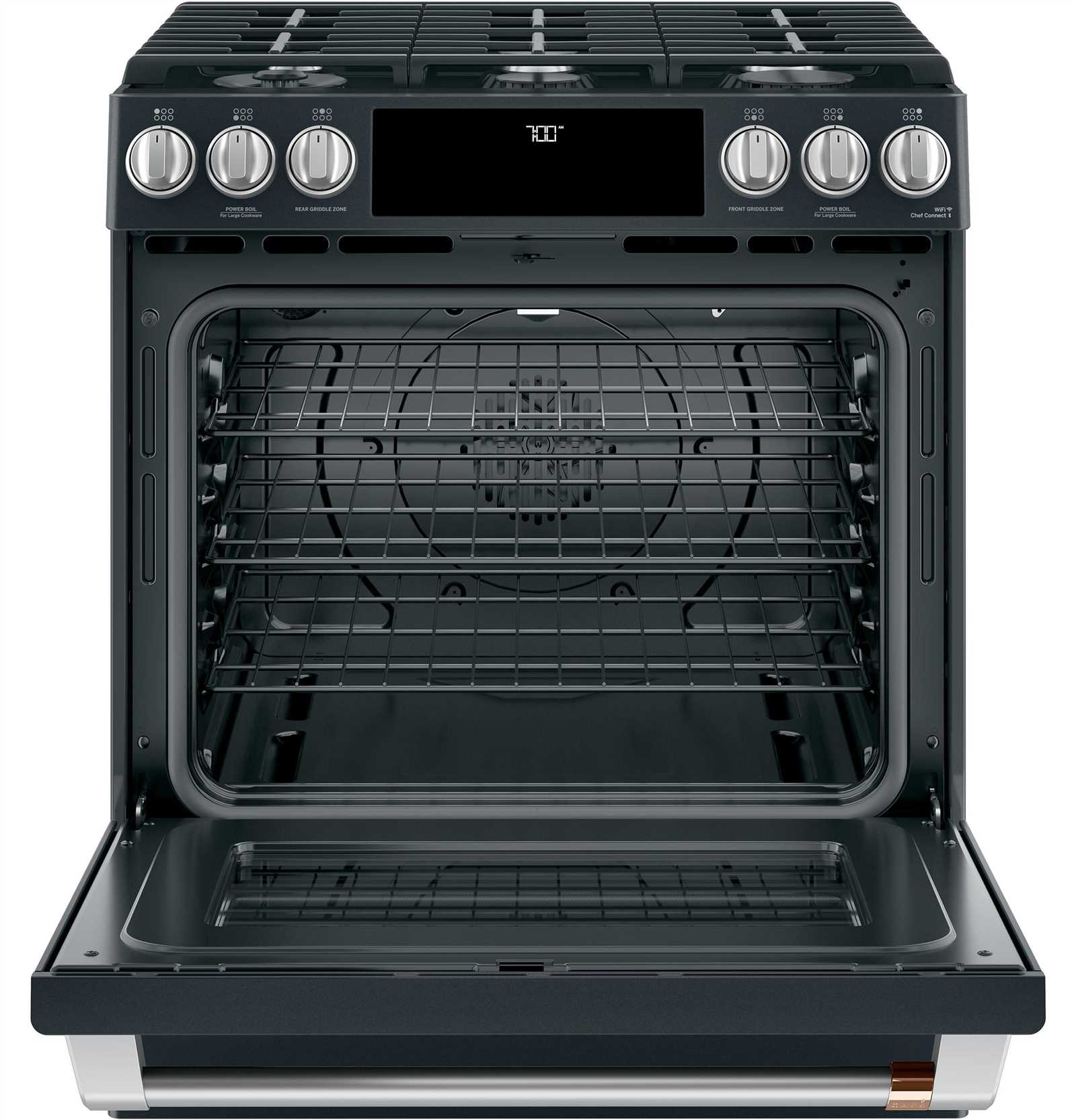 ge cafe gas range owners manual