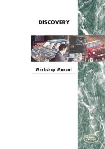 2003 land rover discovery owners manual