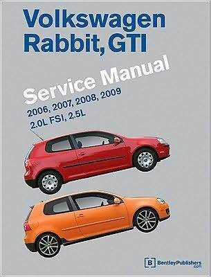 2008 vw rabbit owners manual
