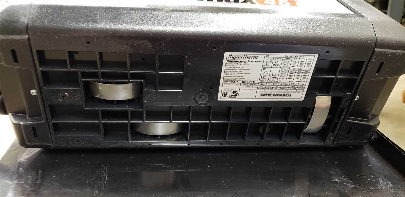 hypertherm powermax 600 owners manual