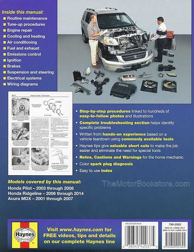 2007 mdx owners manual