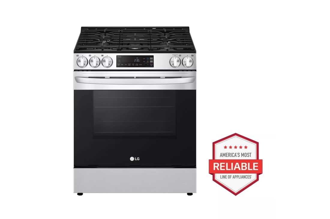 lg gas range owners manual