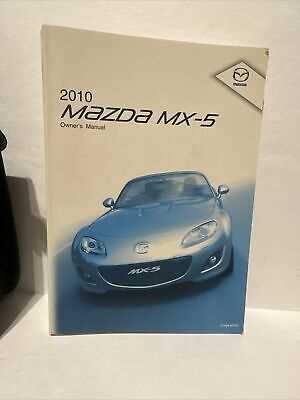 mazda miata owners manual