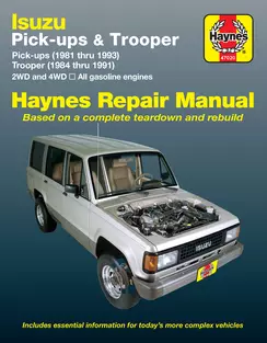 1995 isuzu trooper owners manual