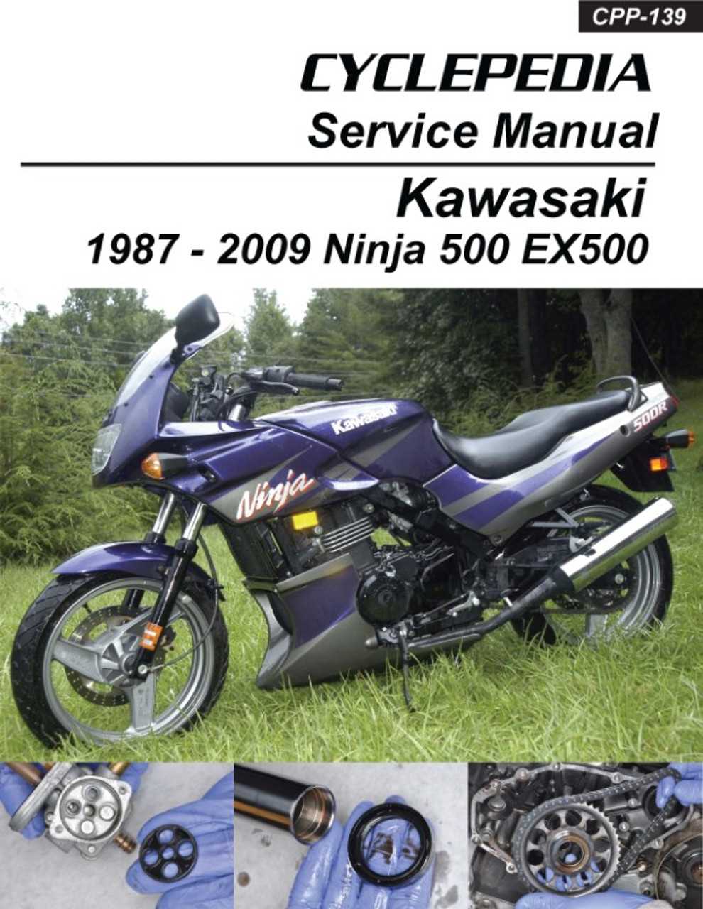 kawasaki ex500 owners manual