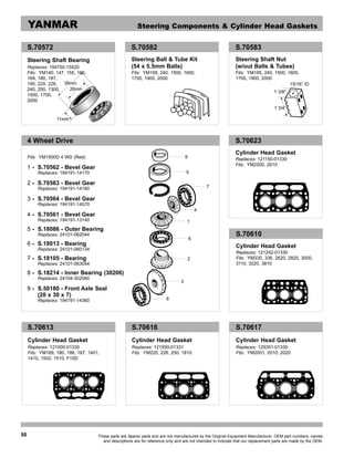 yanmar ym1500 owners manual
