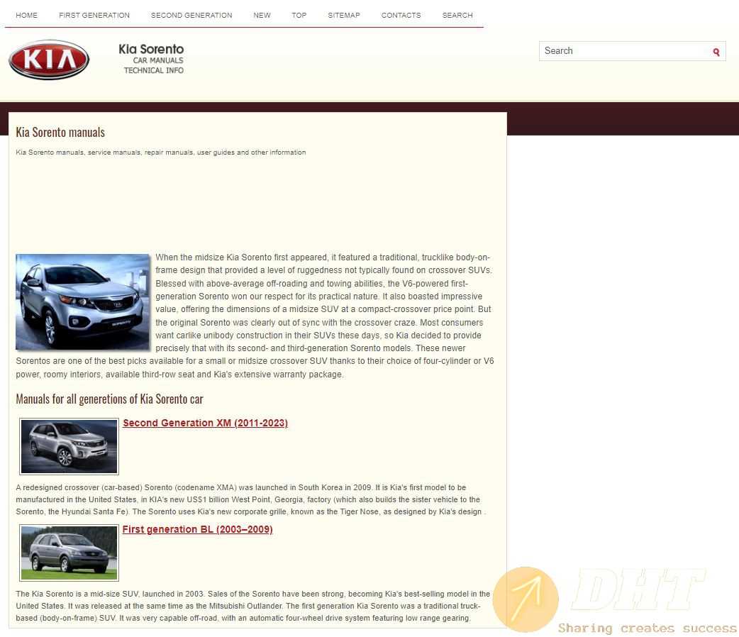 2021 kia sorento owners manual