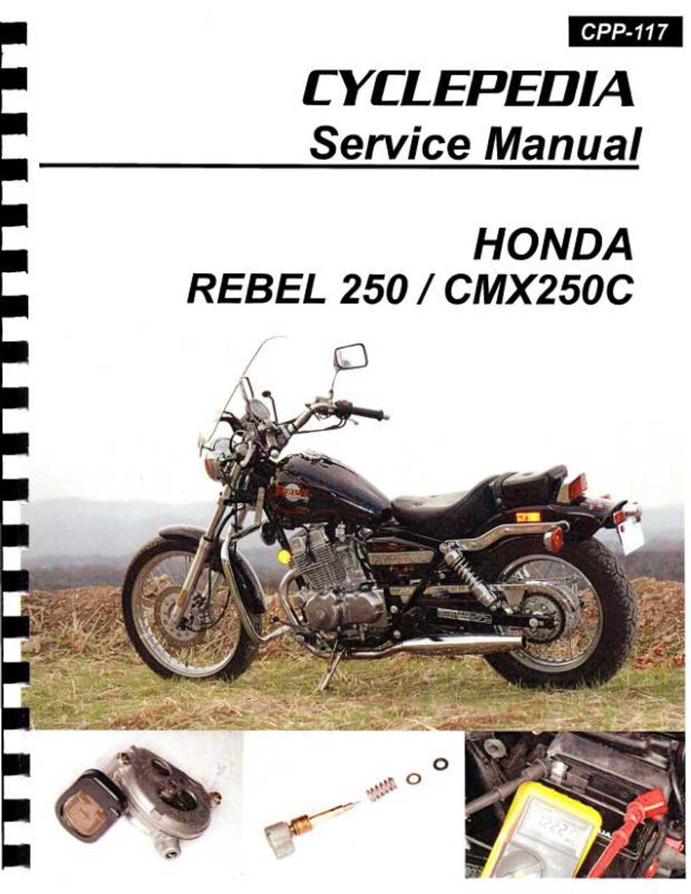 1999 honda rebel owners manual
