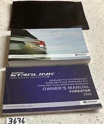 2020 subaru forester owners manual