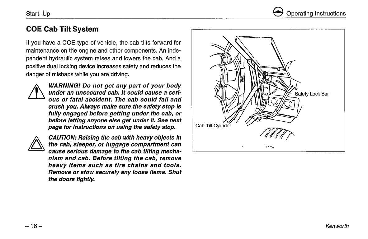 kenworth t800 owners manual