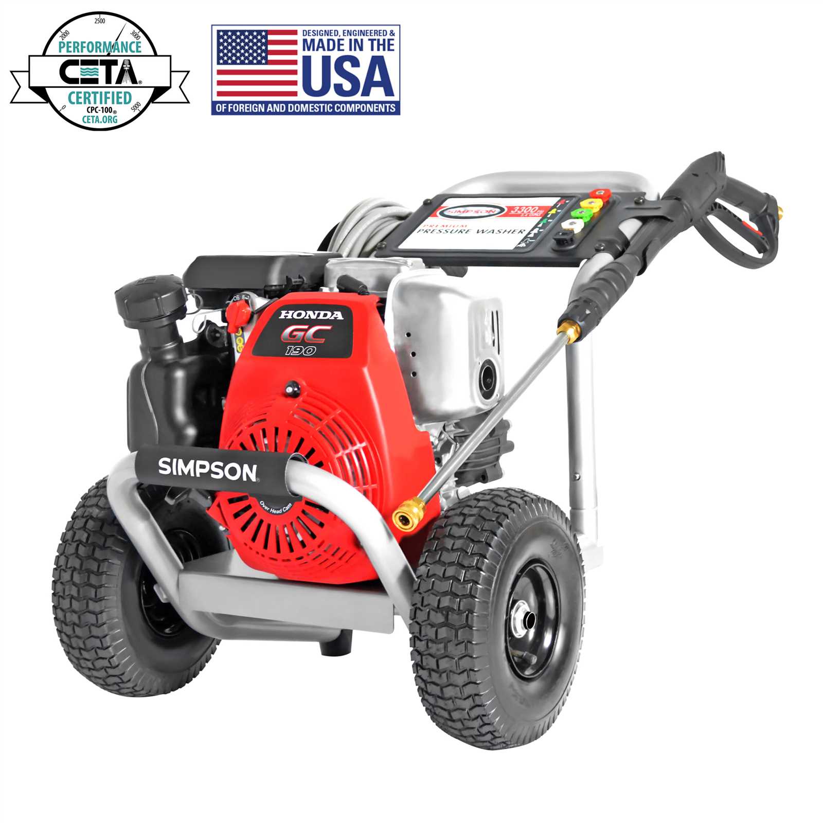 simpson 3200 psi pressure washer owners manual