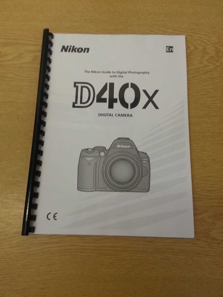 nikon d40x owners manual
