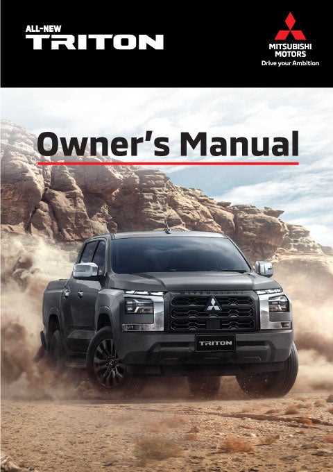 mitsubishi pajero owners manual