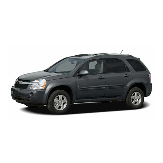 2007 chevy equinox owners manual