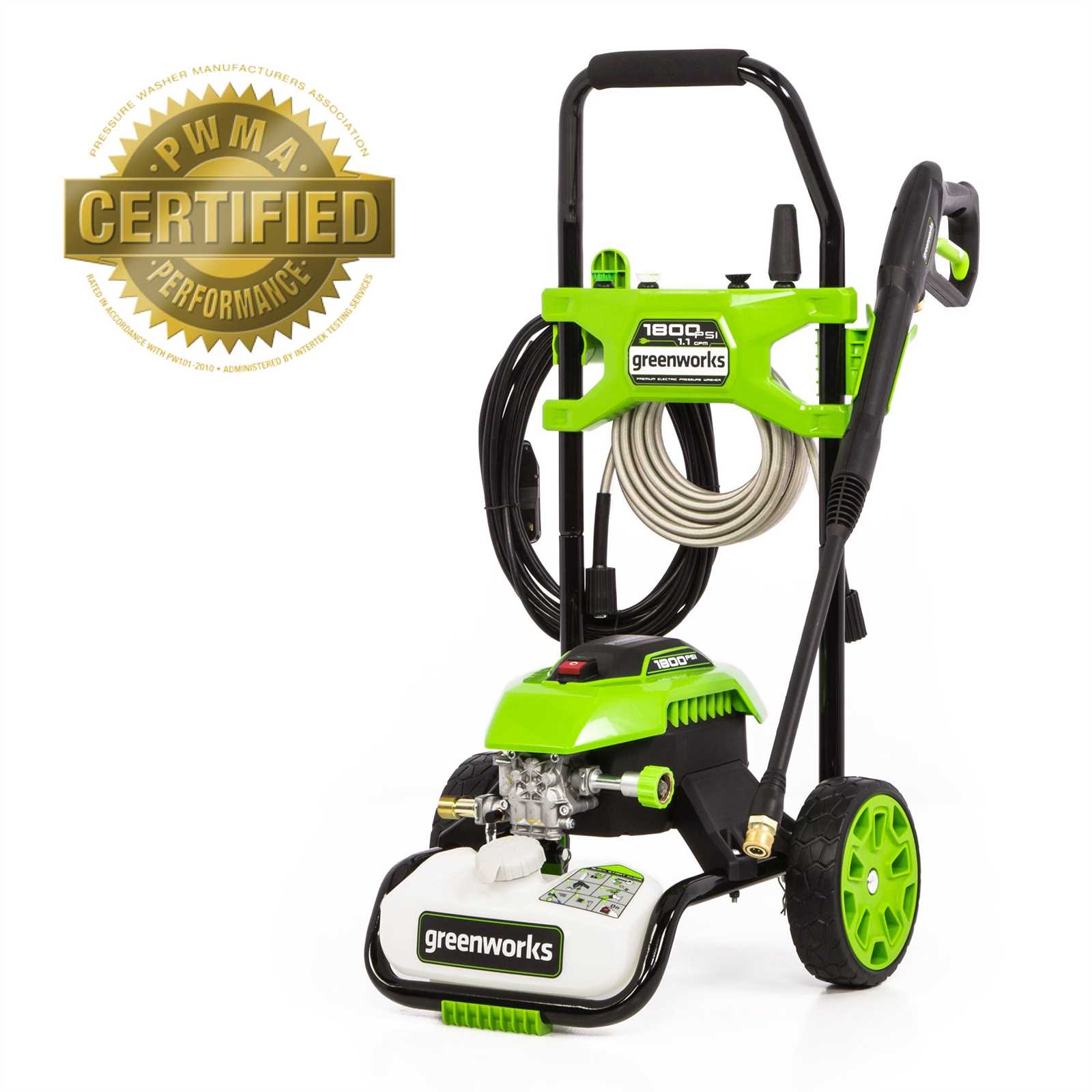 greenworks pressure washer owners manual