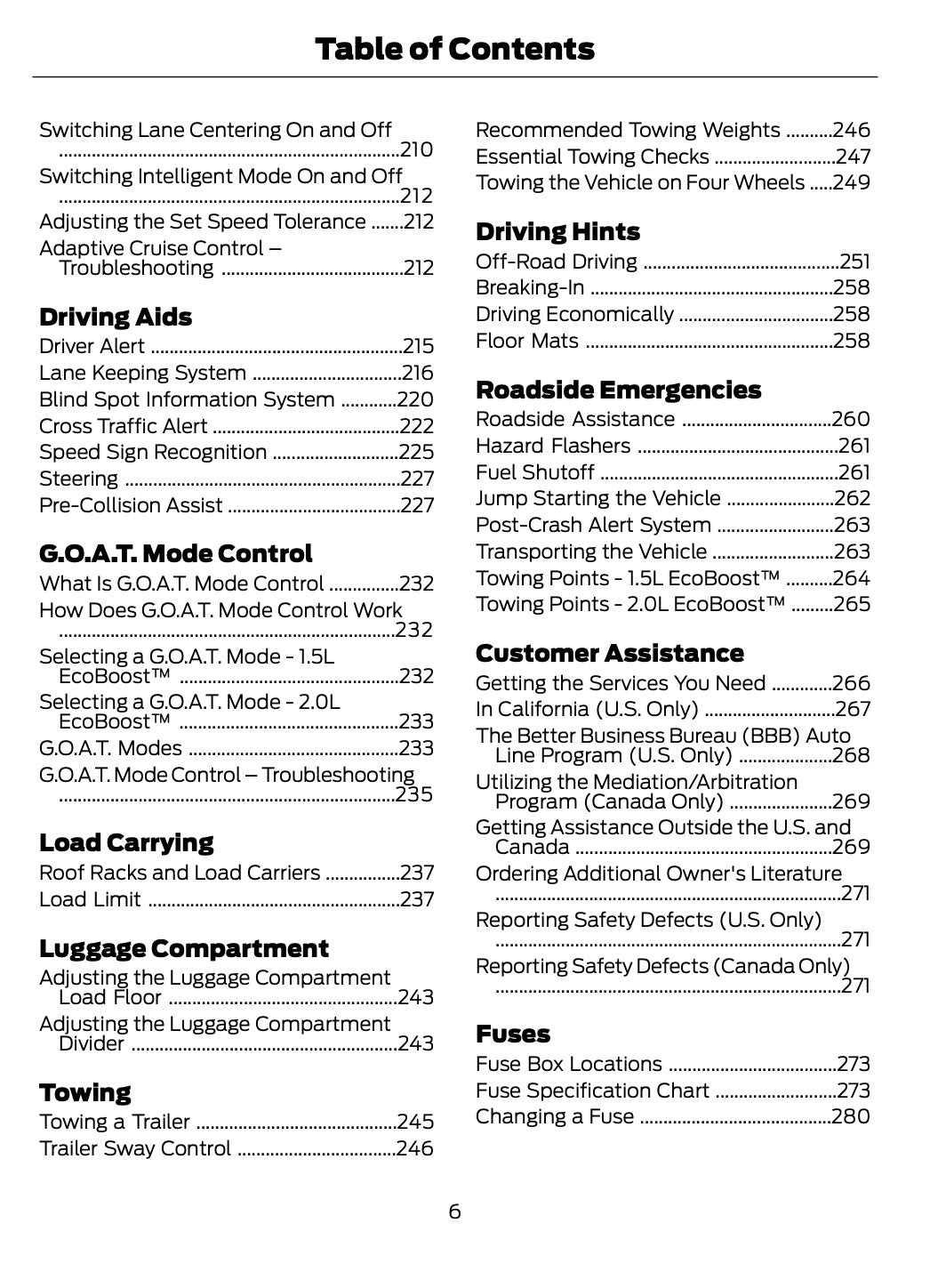 2022 ford escape owners manual