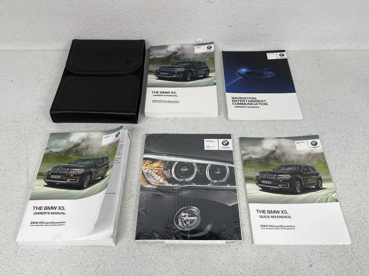 2018 bmw x5 owners manual