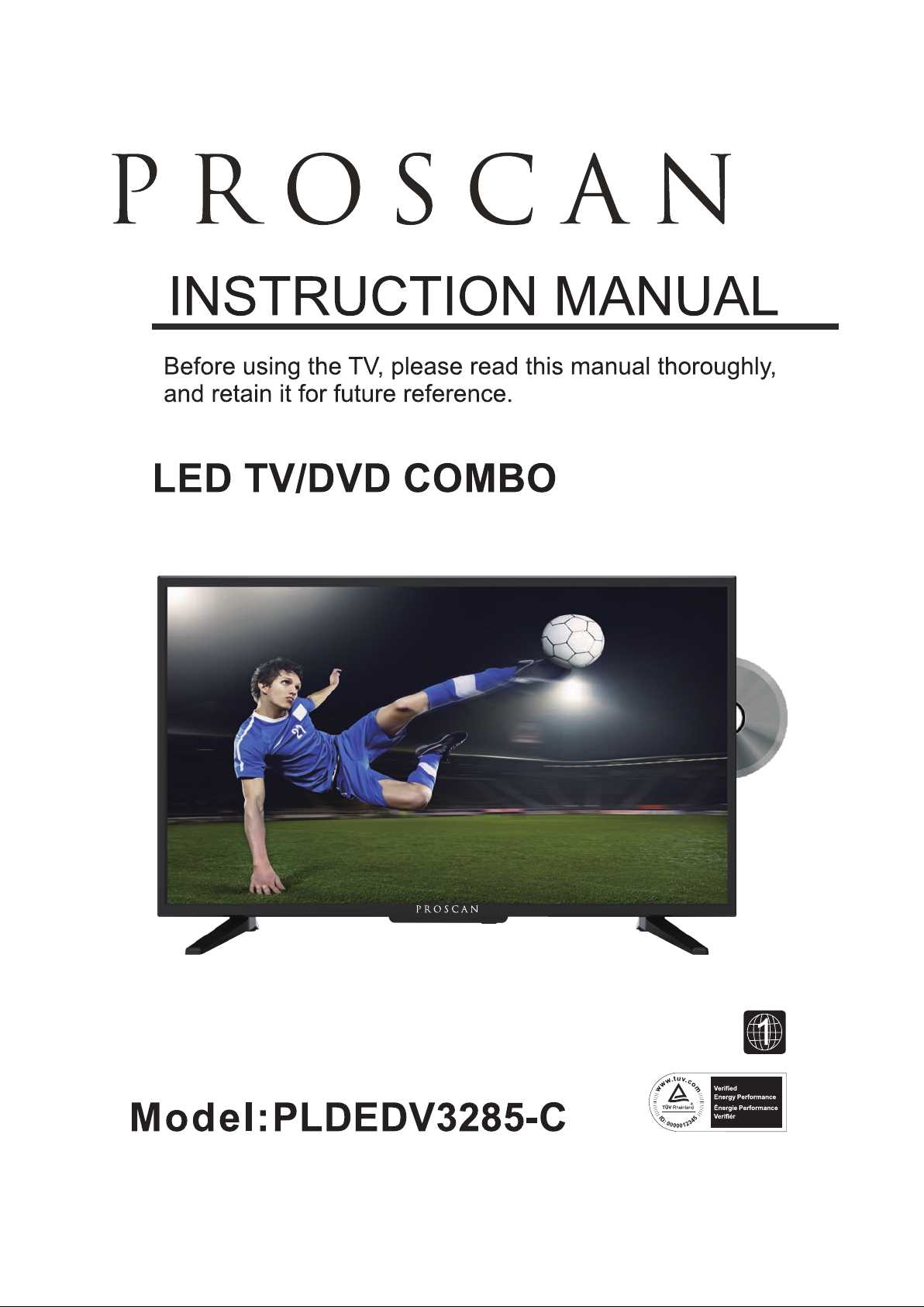 proscan tv owners manual