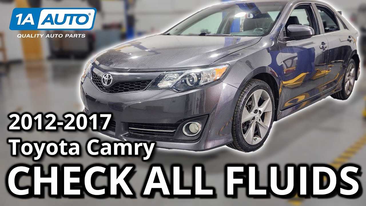 2013 toyota camry xle owners manual