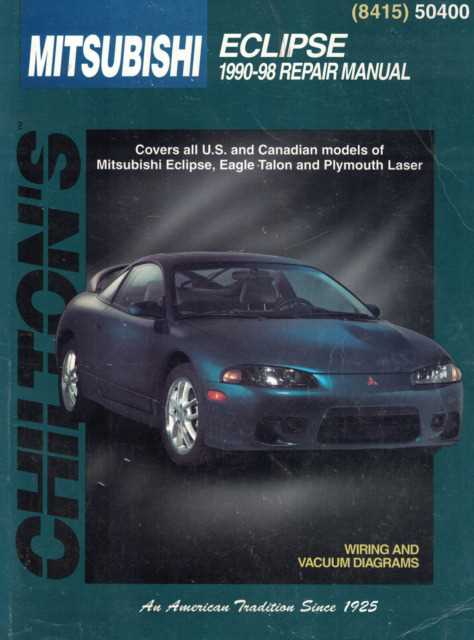 2002 mitsubishi eclipse gt owners manual