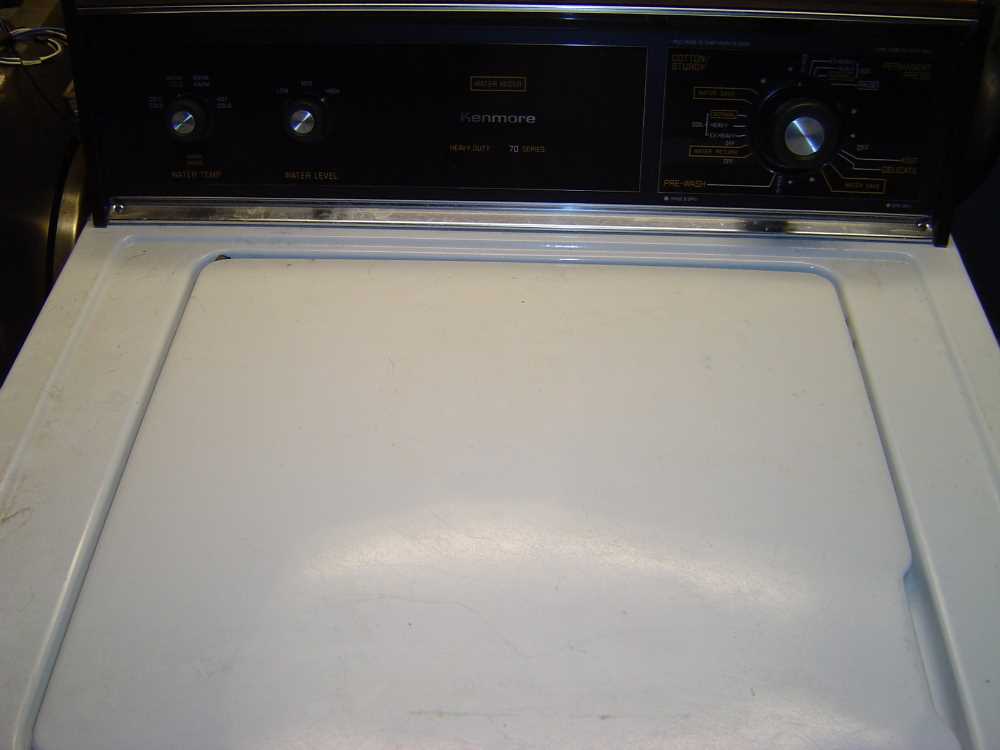 kenmore 80 series washer owners manual