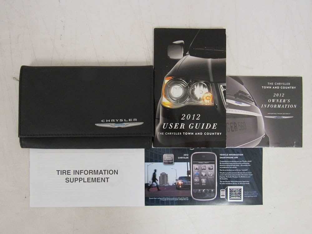 2012 town and country owners manual