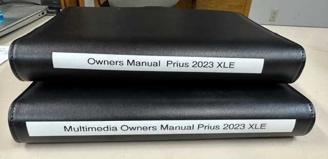 prius c owners manual