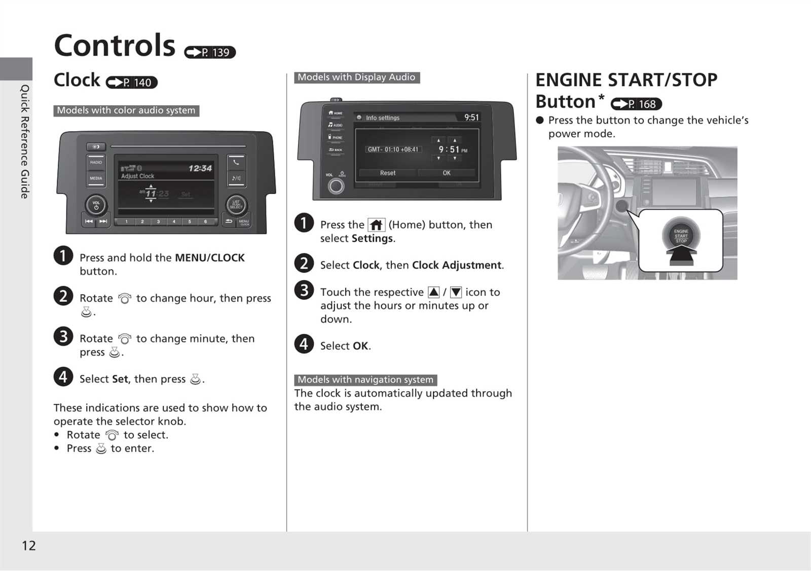 honda civic 2020 owners manual