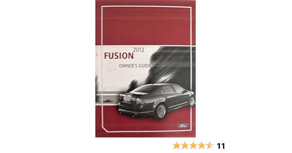 2012 ford fusion owners manual