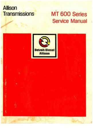 allison transmission owners manual