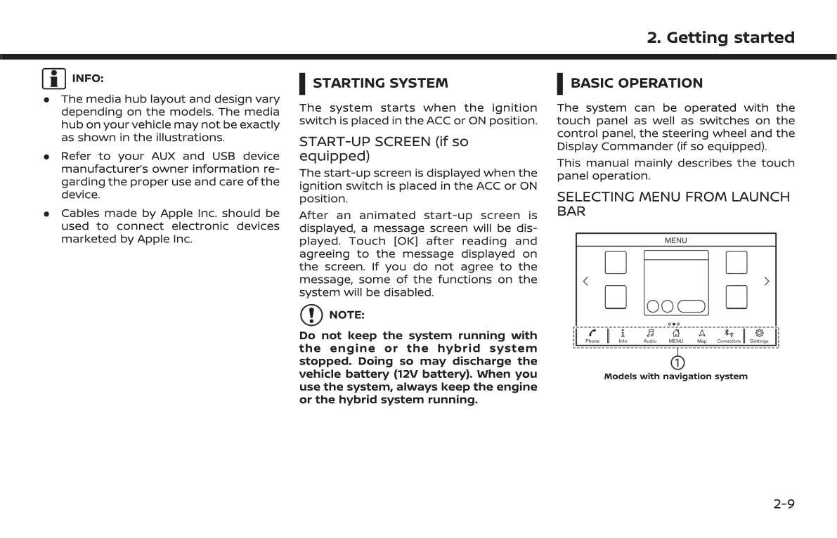 nissan connect owners manual