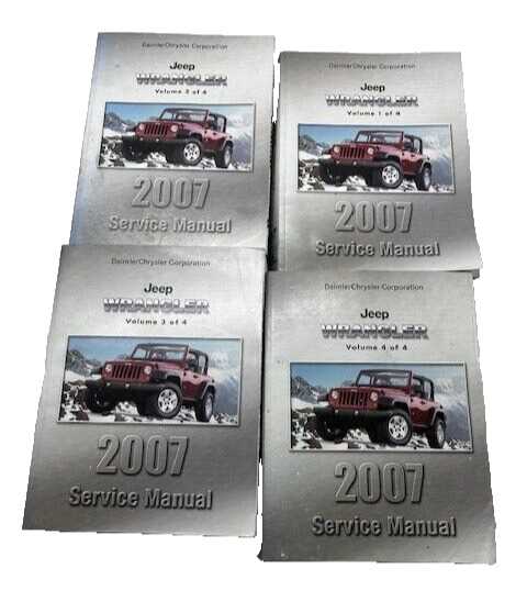 2007 jeep wrangler x owners manual