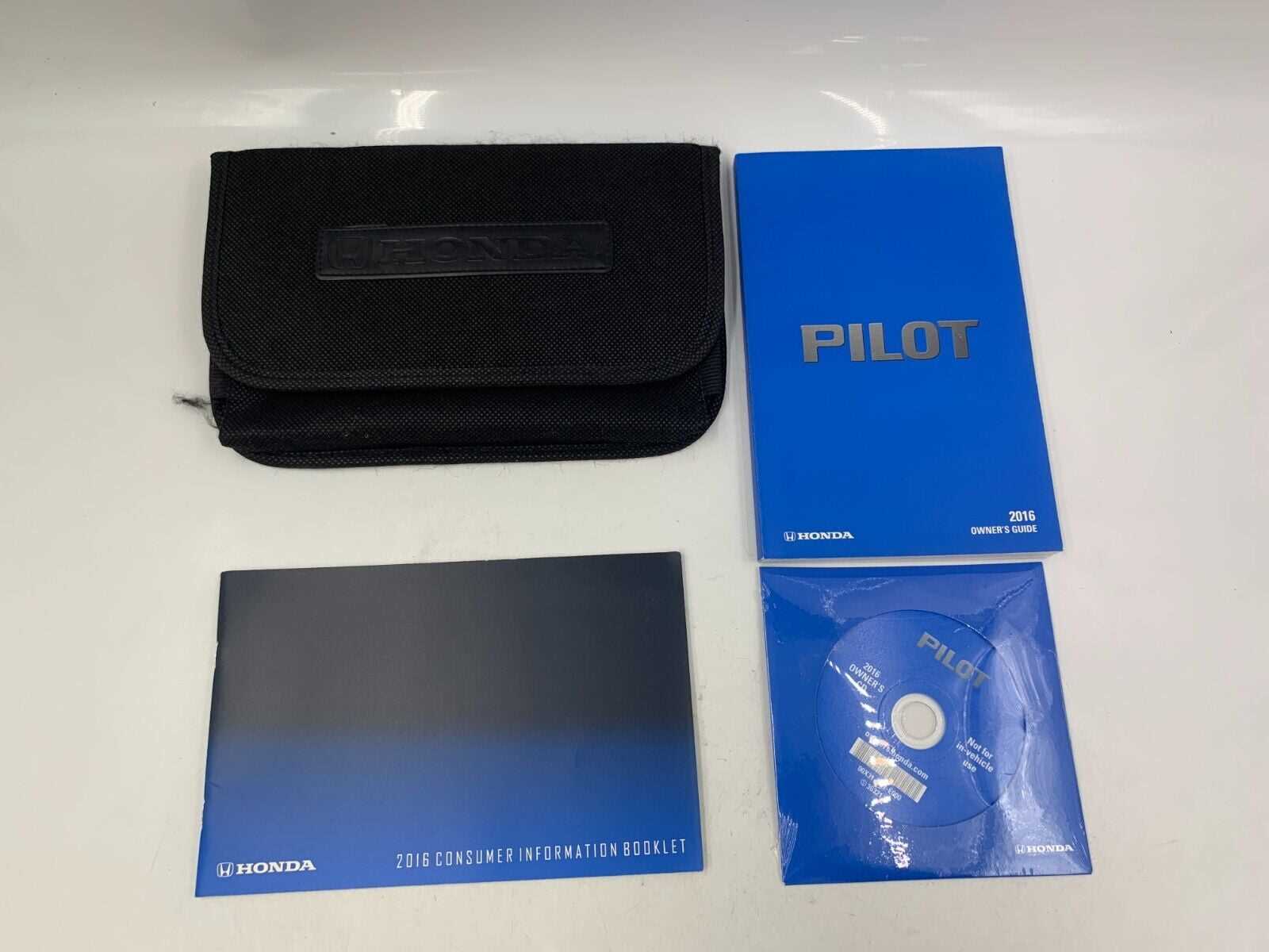 honda pilot 2016 owners manual