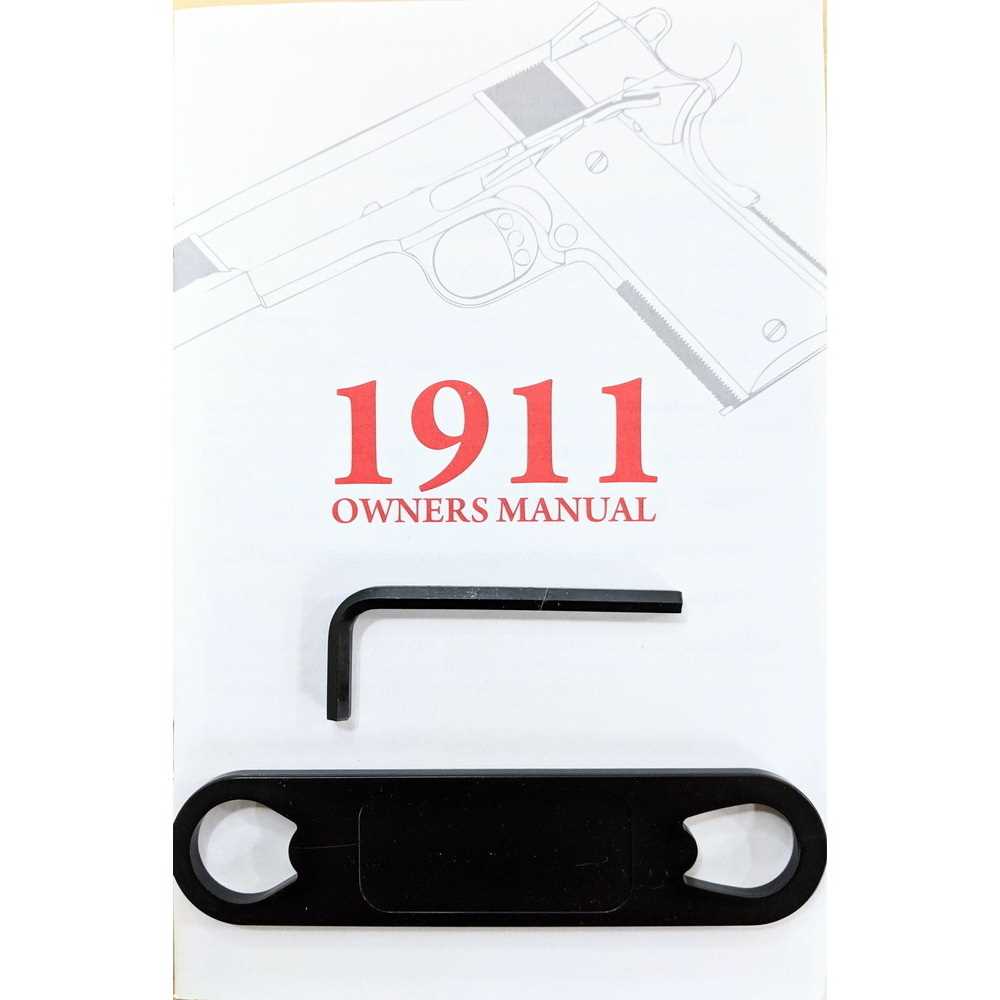 colt 1911 owners manual