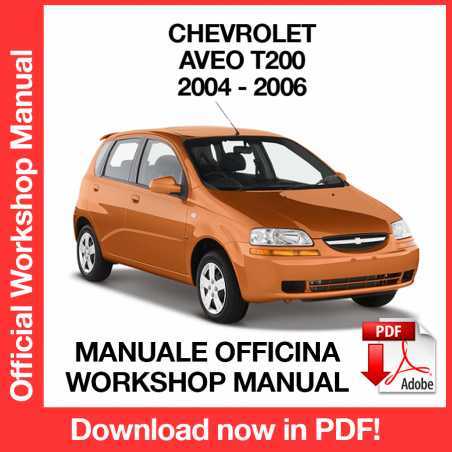 chevy aveo owners manual