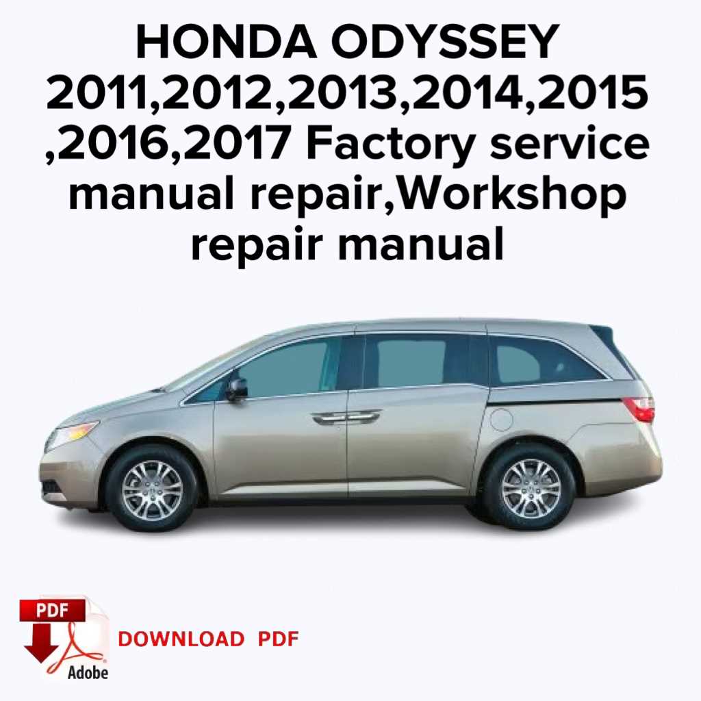 2011 honda odyssey owners manual