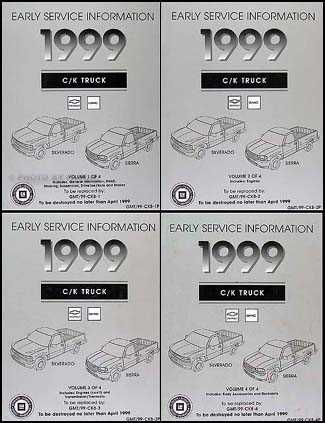 1999 silverado owners manual